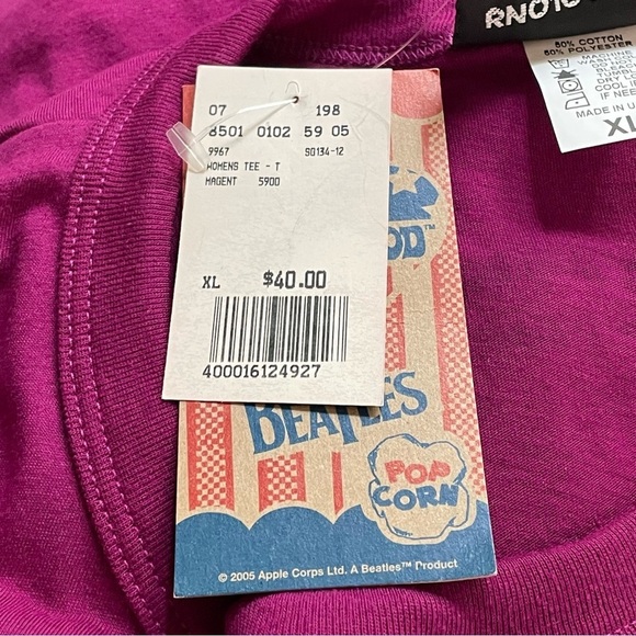Junk Food | Purple Beatles Sgt Peppers Band Tee Shirt New - Picture 8 of 9
